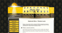 Desktop Screenshot of luciepenzion.cz